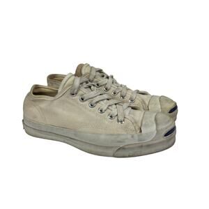 Vintage Converse Jack Purcell Low Top Canvas Sneakers Women's 7 Made in USA